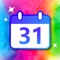 Keep a countdown clock that counts to or from any event, all with just a few taps