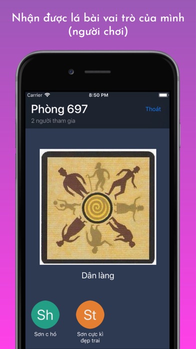 Chia bài ma sói 1.0 IOS -