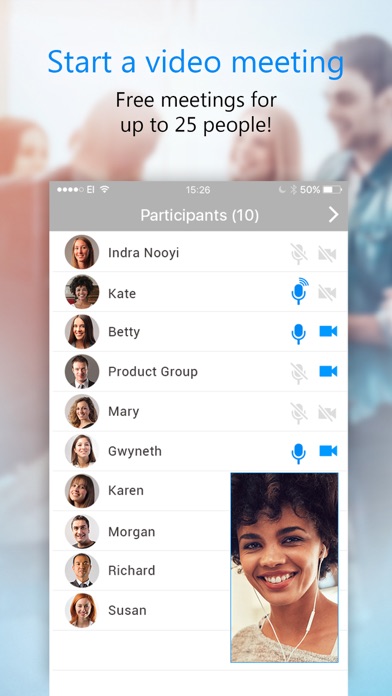 U Meeting, Messenger, Webinar screenshot 2