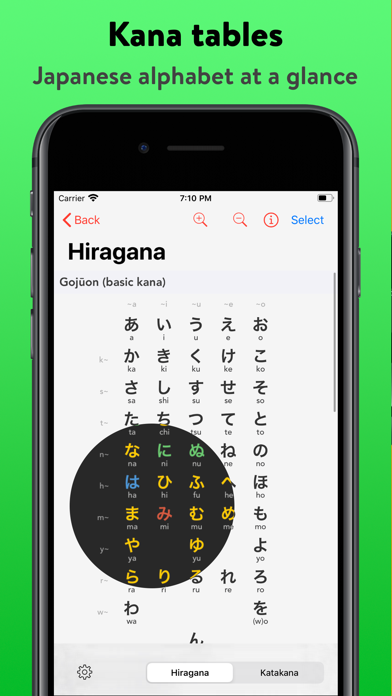 Kana - Hiragana and Katakana screenshot 4