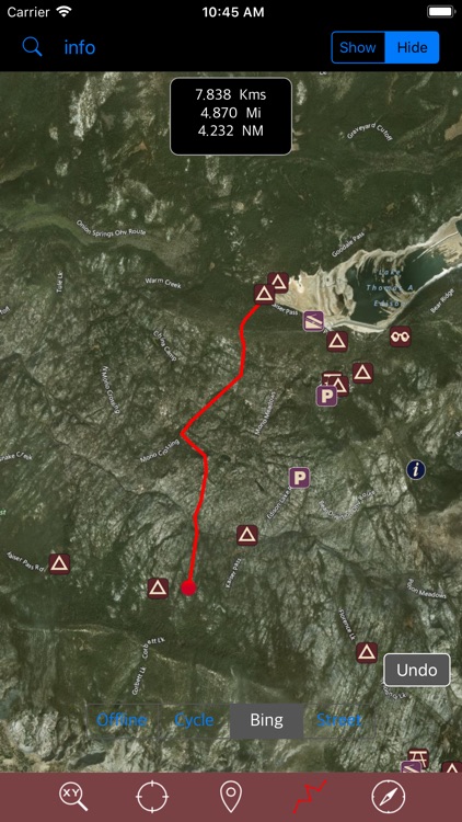 Sierra National Forest – GPS