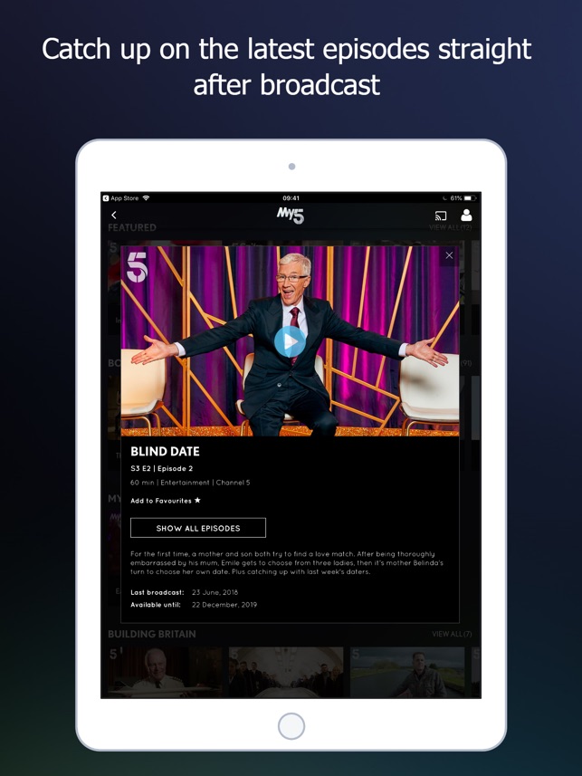 my5 channel 5 on the app store my5 channel 5 on the app store