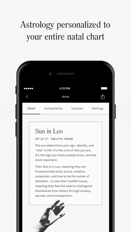Co–Star Personalized Astrology