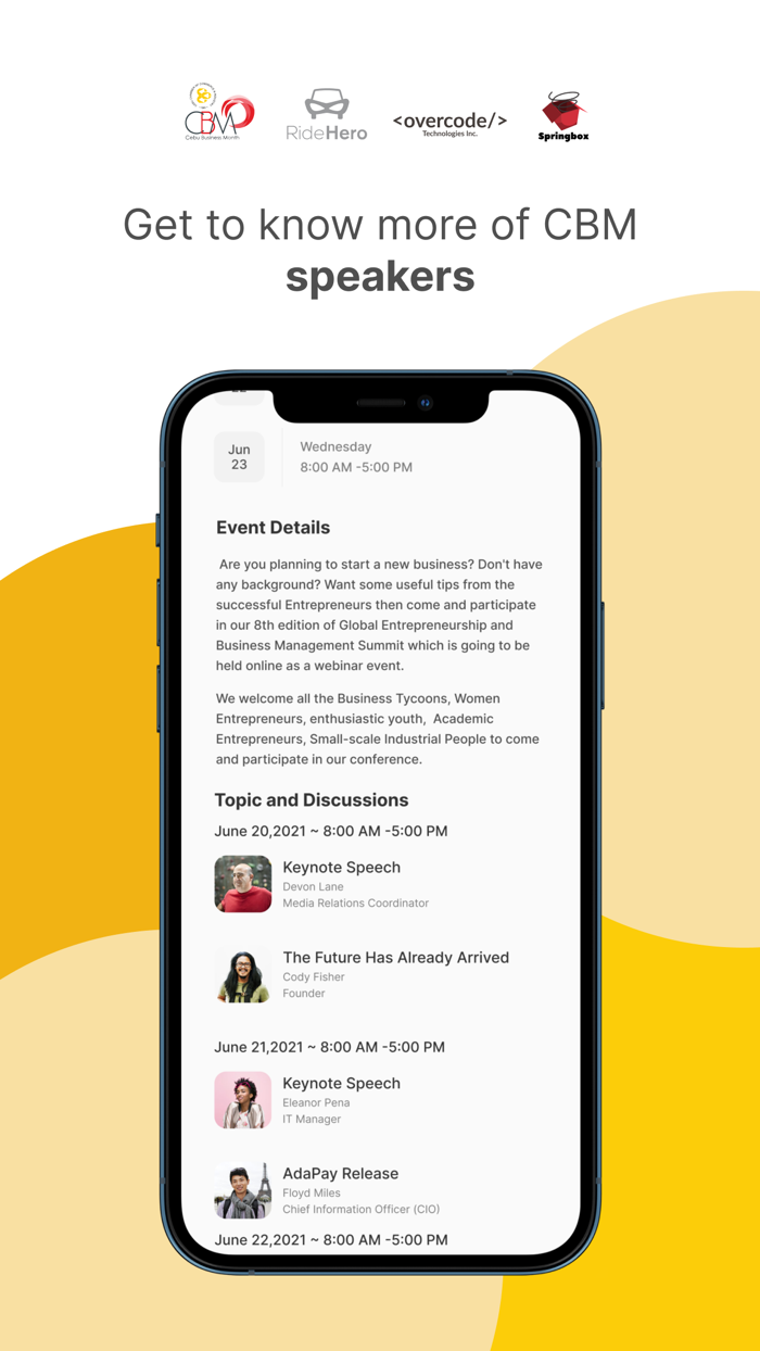 Cebu Business Month App