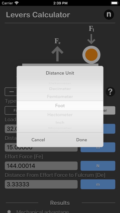 Levers Calculator screenshot-5