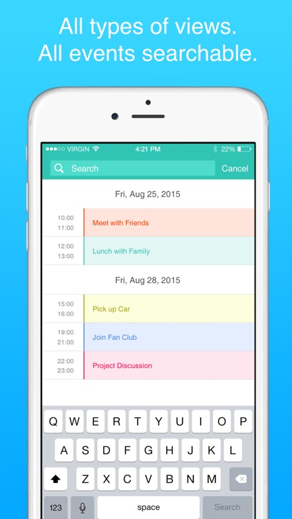 Calenda: Calendar app