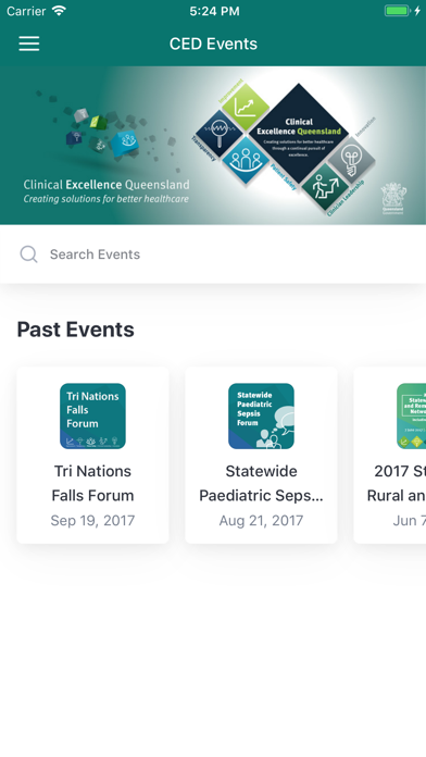 Clinical Excellence Events screenshot 2