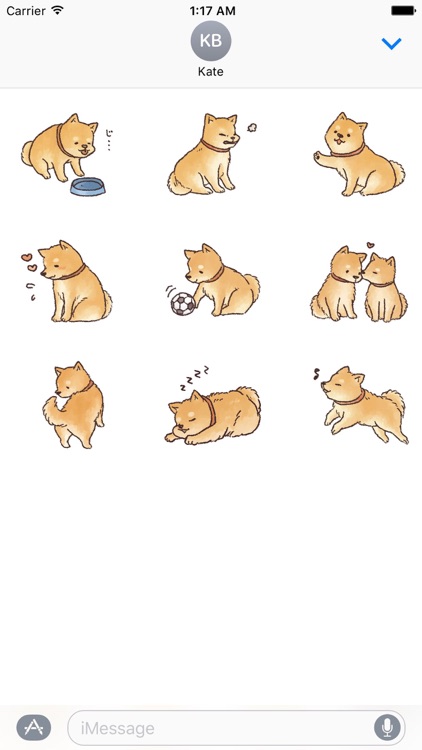 A Cute Shiba Inu Stickers