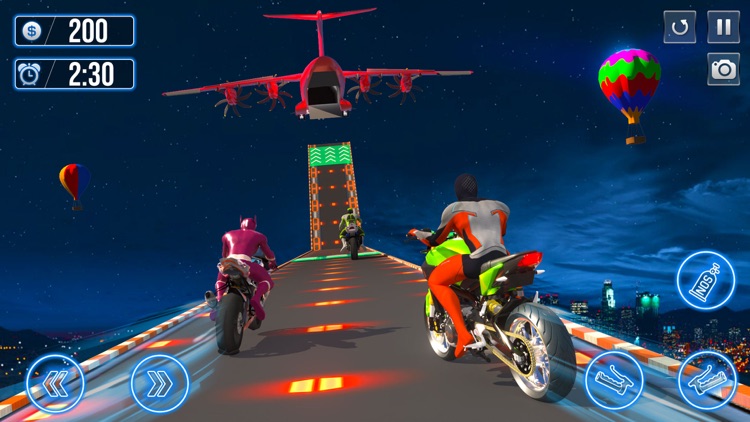 Superhero Bike Racing Game