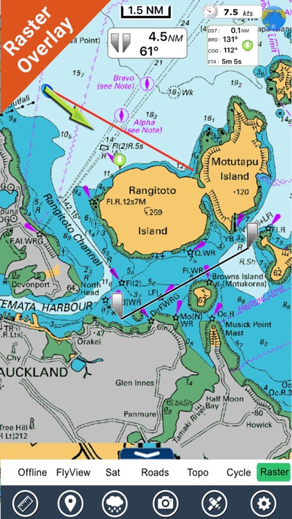 New Zealand Nautical Charts HD