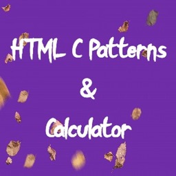 HTML C Patterns & Calculator