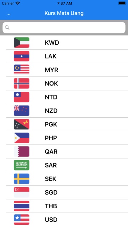 Info Kurs Currency