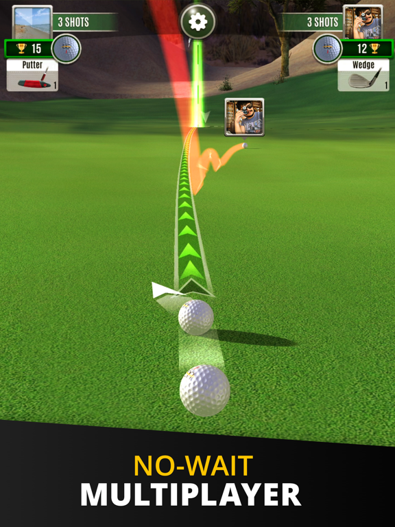 Ultimate Golf! iPad app afbeelding 1