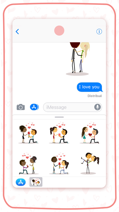 Emojis for lovers and friends screenshot 4
