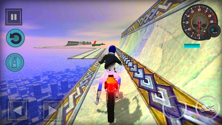 Mega Ramp Bike Stunts Sim