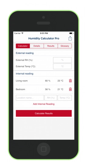 Humidity Calculator (Pro)