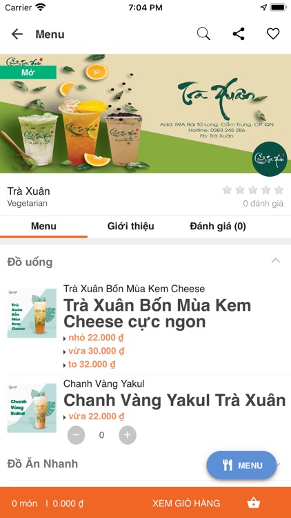 Cẩm Phả Food screenshot-9