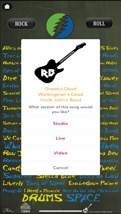 RockBoardz Music Player screenshot 2