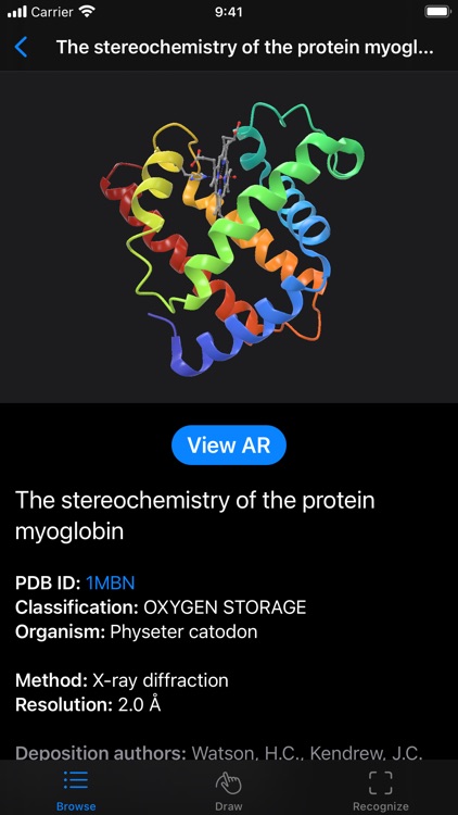 MolAR Augmented Reality