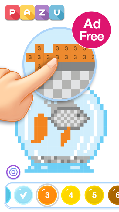 Pixel coloring games for kids screenshot 3