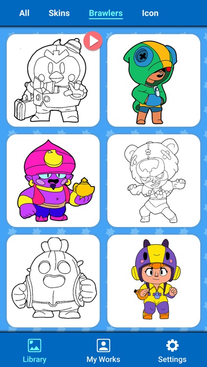 Coloring  Brawl Stars screenshot-9