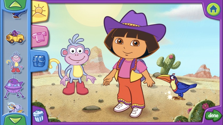 Dora's Dress-Up Adventures! screenshot-1
