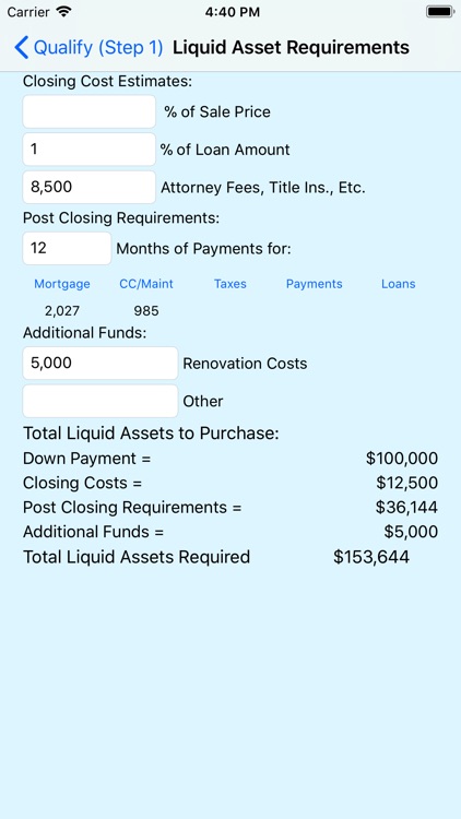 MortQ Mortgage Qualifier screenshot-5