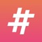 Icon # Top Tags - Hashtag Generator