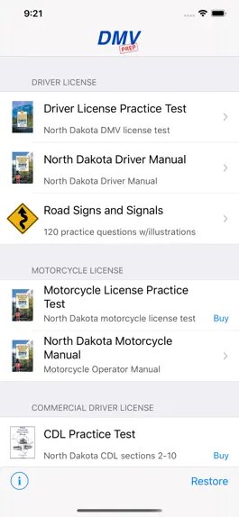 Game screenshot North Dakota DMV Test Prep mod apk