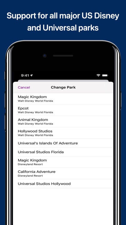 Wait Times for Disney Parks screenshot-9