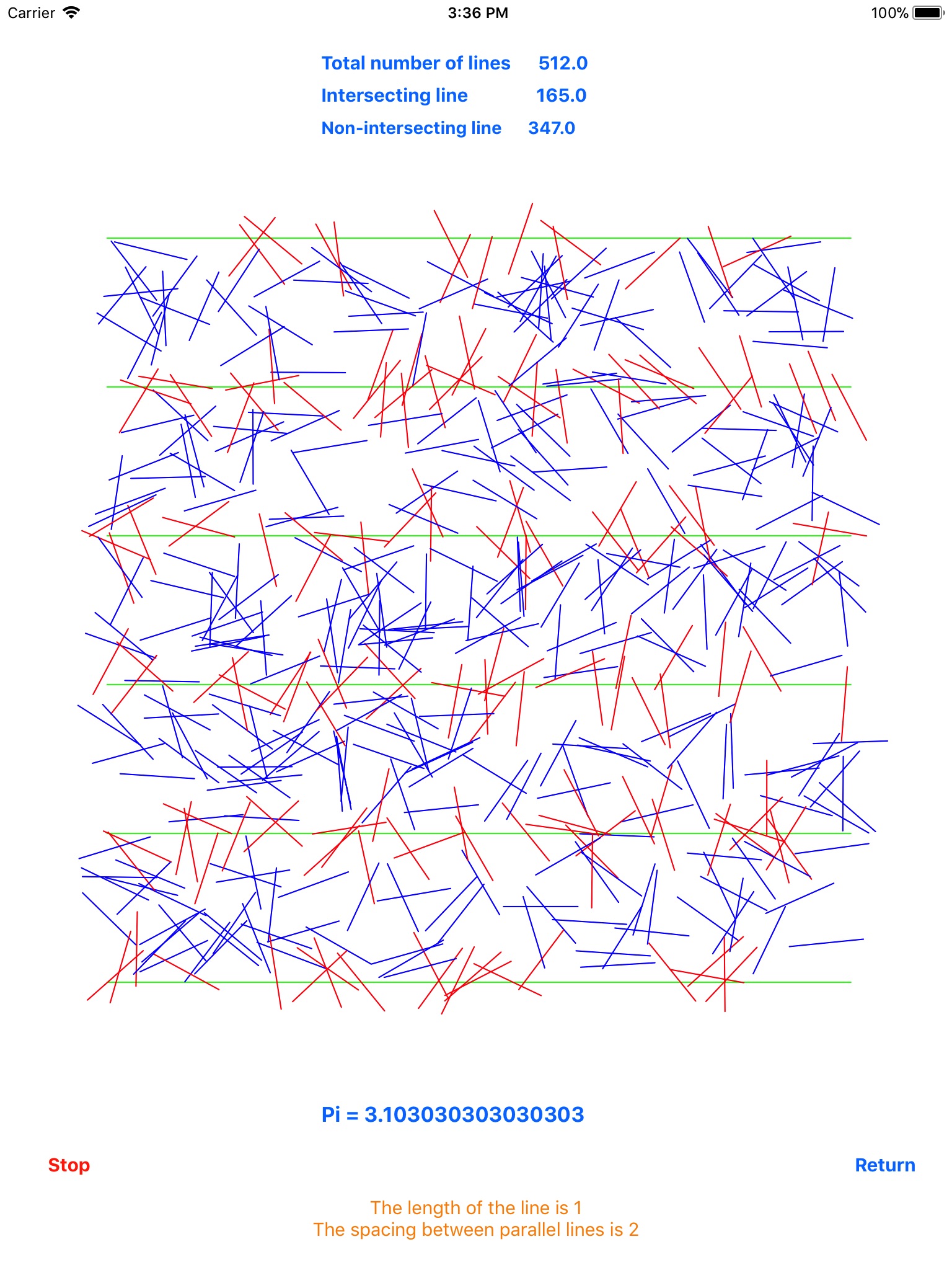 Calculation of Pi screenshot 4