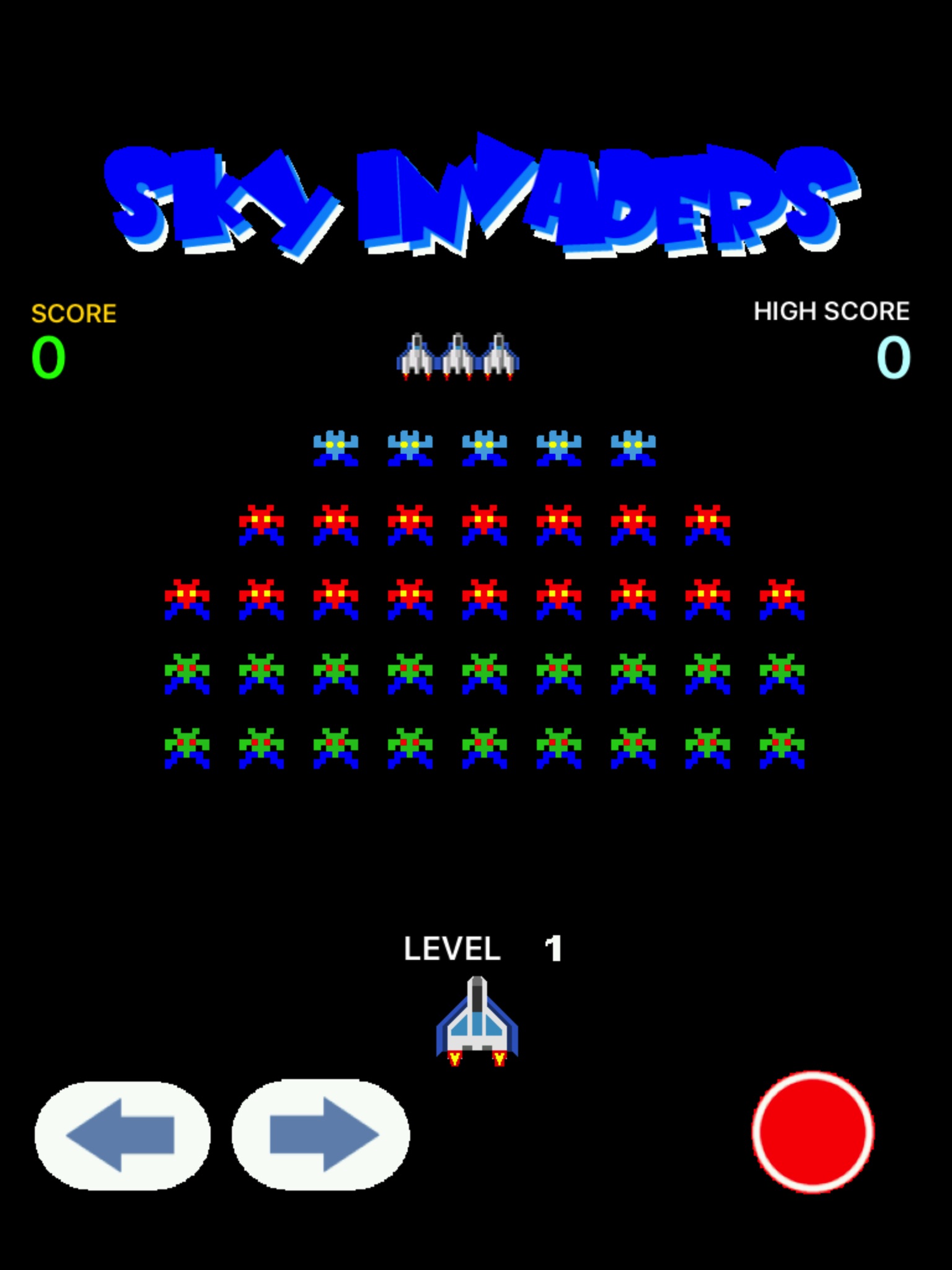 Sky Invaders screenshot 2