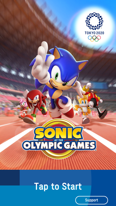 screenshot of Sonic at the Olympic Games 1