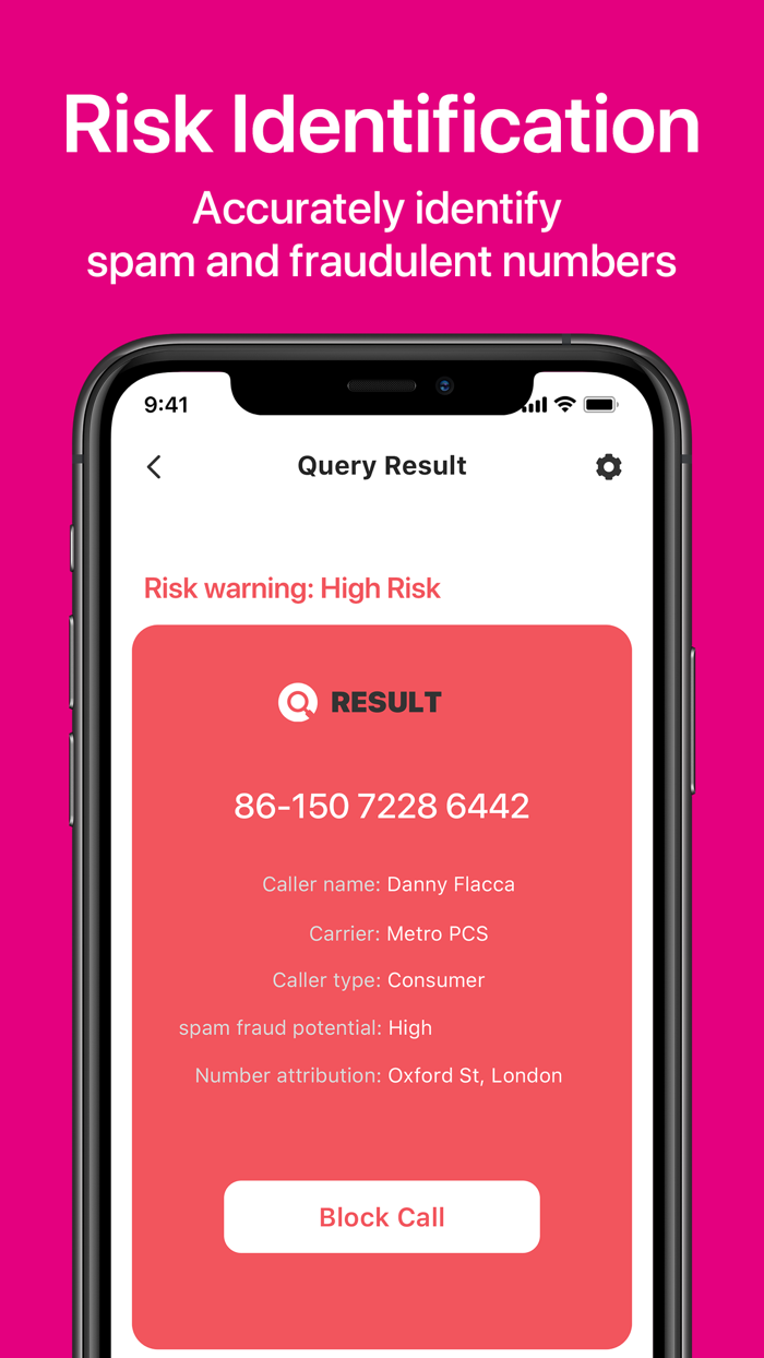 Number Blocker  Caller Lookup