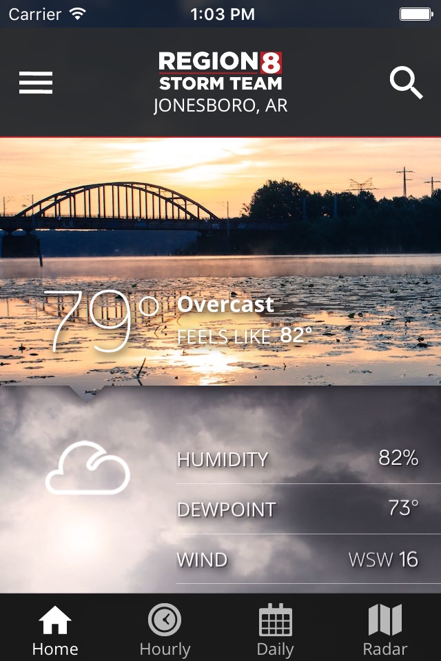 KAIT Region 8 Weather screenshot 2