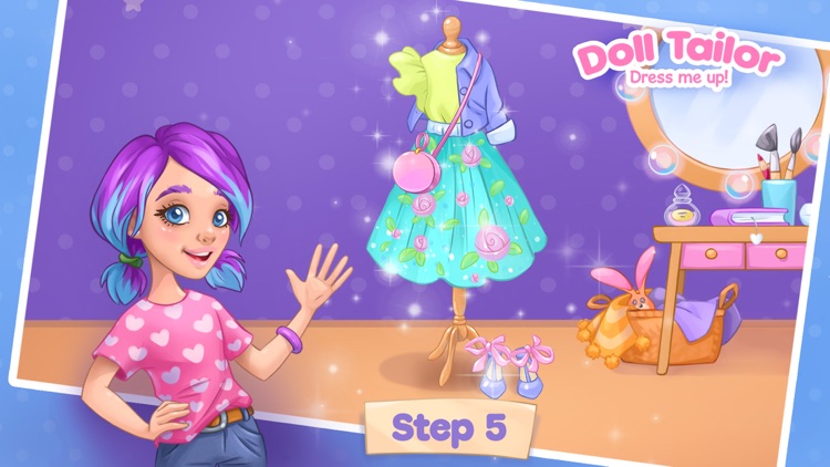 Sewing games girls dress up 7 screenshot-4