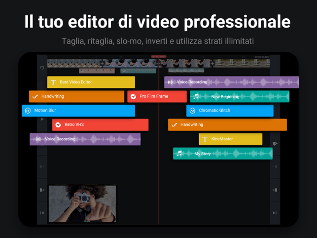 ‎KineMaster:Editor e Videomaker Screenshot