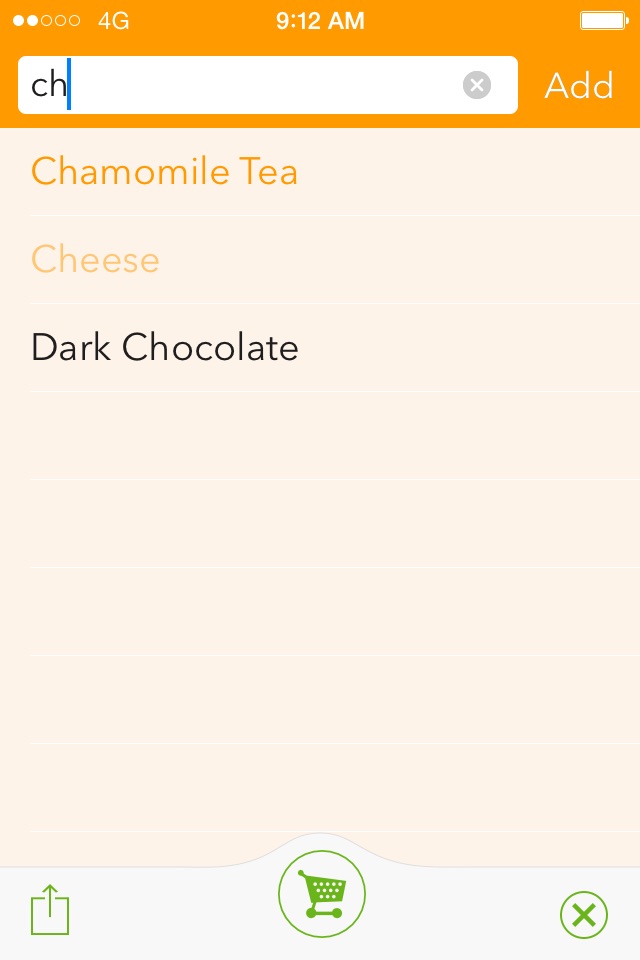 Shopi - Shared Shopping Lists screenshot 2