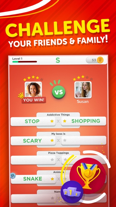 Stop - Categories Word Game Screenshot 2