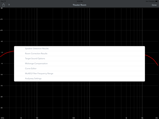 Audyssey MultEQ Editor app screenshot 3