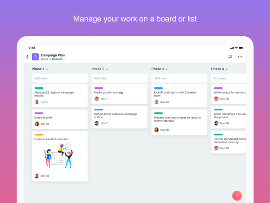 Asana: Work in one place screenshot 4