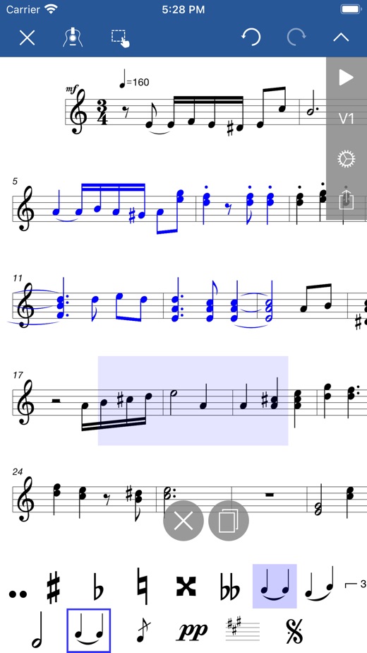 【图】Notation Pad-Sheet Music Score(截图3)