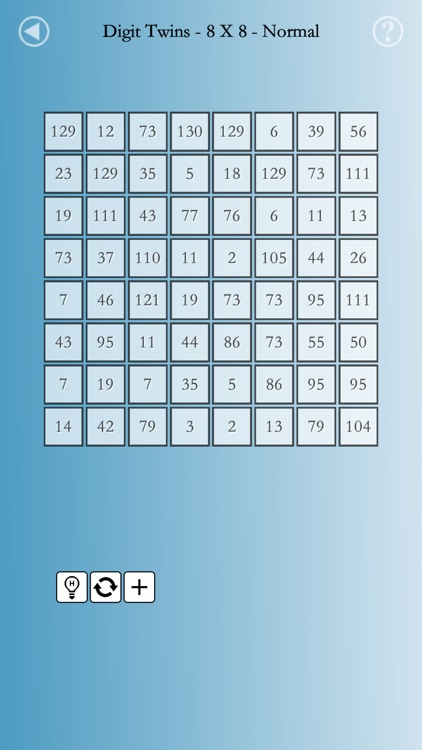 Digit Matrix : Math Puzzles