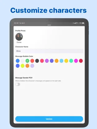 Captura de Pantalla 7 ChatTales: Texting Story Maker iphone