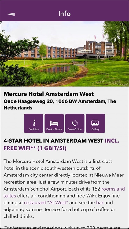 Mercure Hotel Amsterdam West