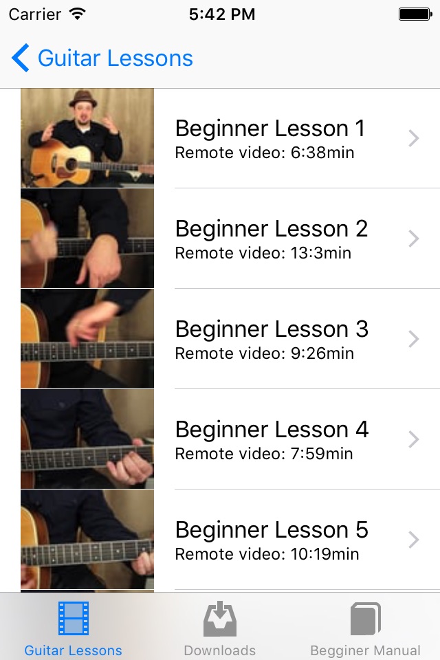 Beginner Guitar Songs screenshot 3