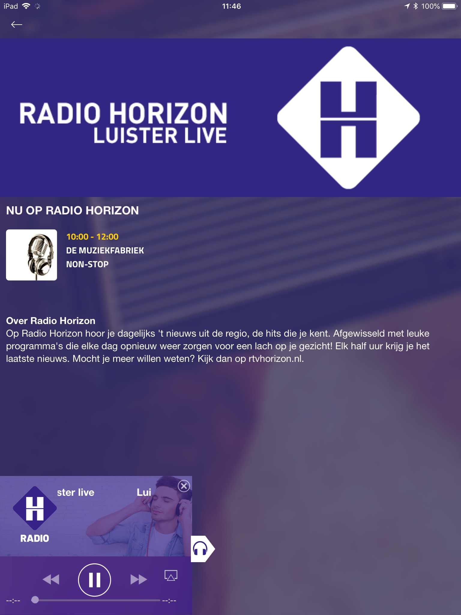 RTV Horizon screenshot 2