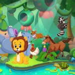 Acrobatic lion
