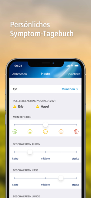 ‎Pollenflug-Vorhersage Screenshot