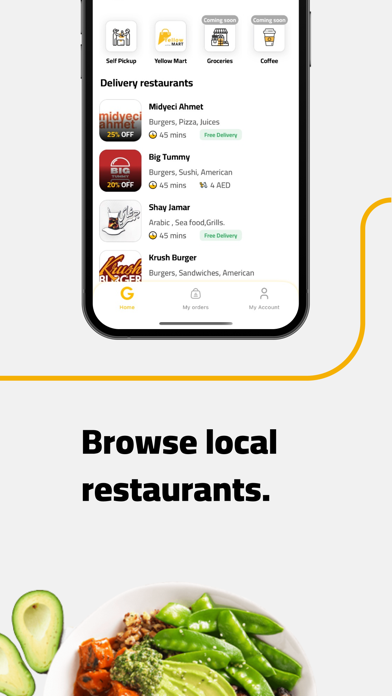 Gireeb - Food Delivery screenshot 2